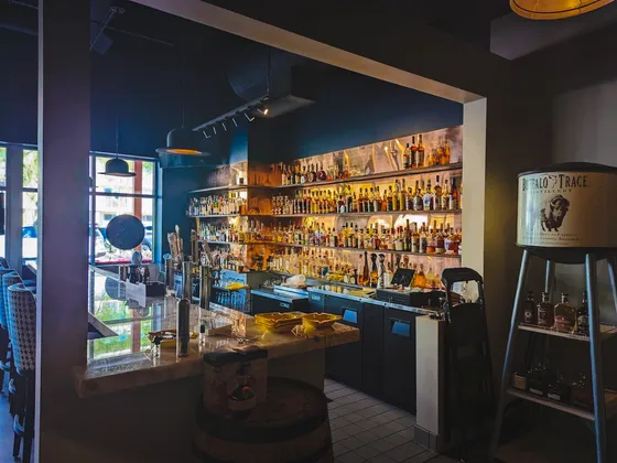Churchill's cigar bar lounge atmosphere and seating