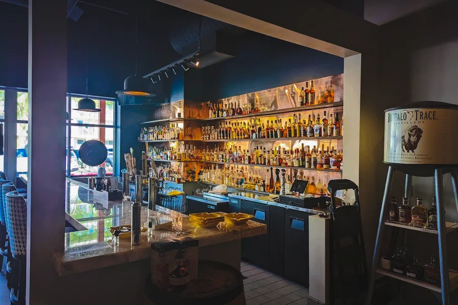 Churchill's cigar bar lounge atmosphere