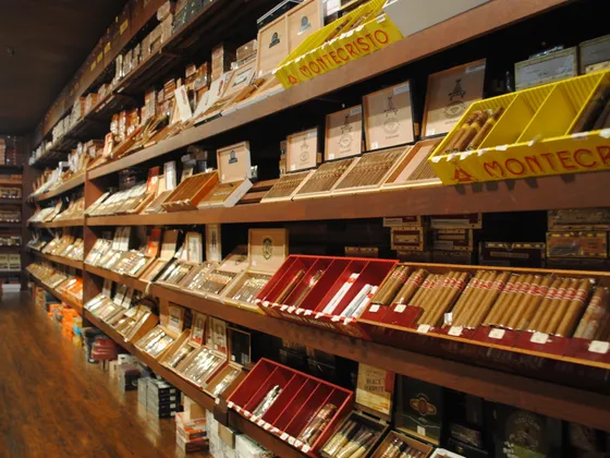 Churchill's Fine Cigars — upscale cigar lounge experience